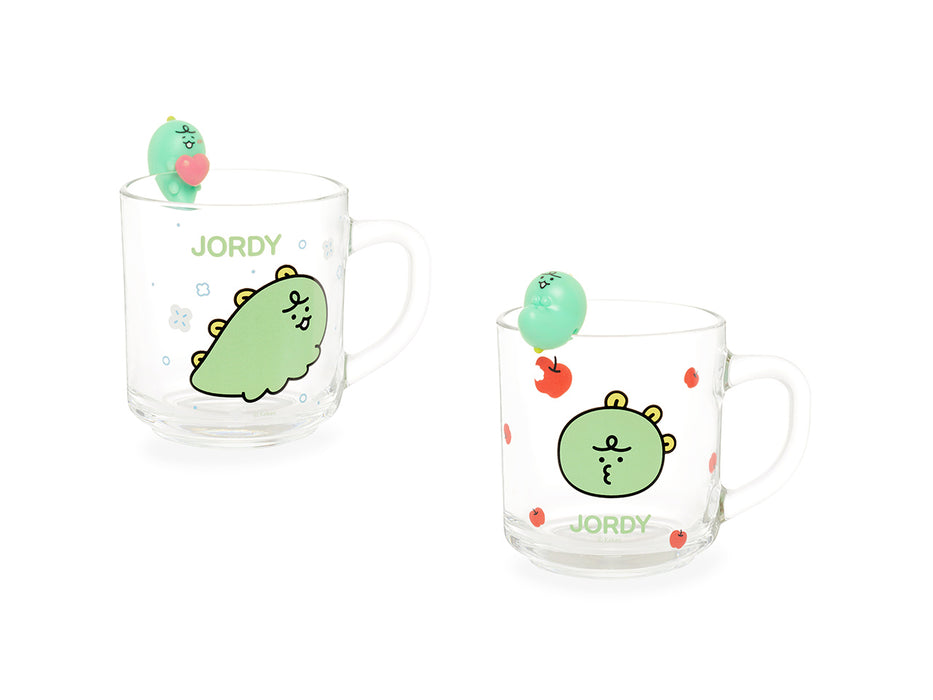 [KAKAO FRIENDS] - Figure Glass Mug Jordy OFFICIAL MD