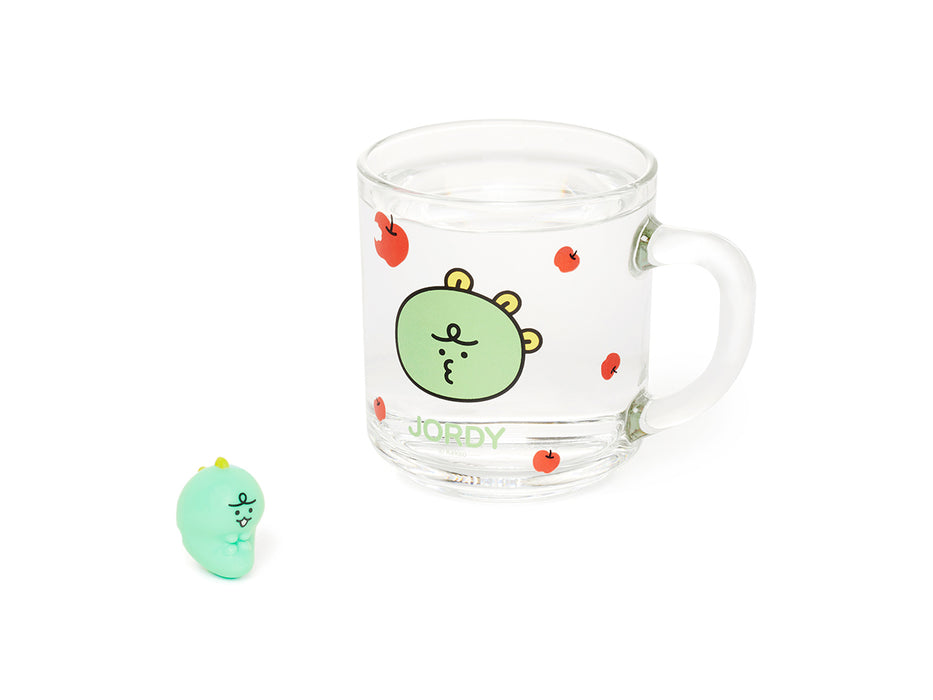 [KAKAO FRIENDS] - Figure Glass Mug Jordy OFFICIAL MD