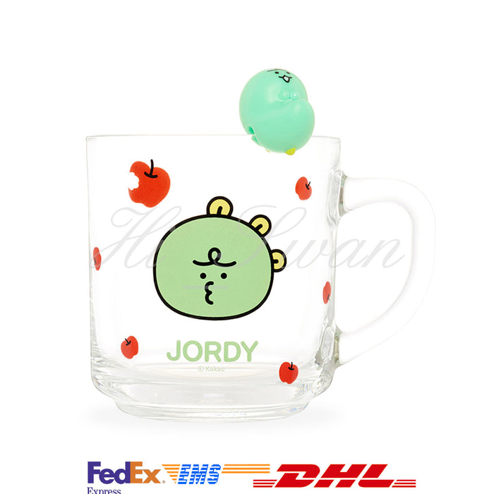 [KAKAO FRIENDS] - Figure Glass Mug Jordy OFFICIAL MD