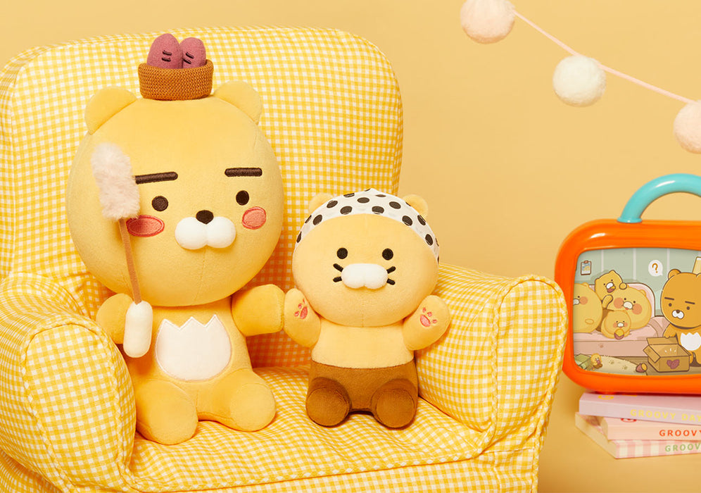 [KAKAO FRIENDS] - Plush Toy Play With Ryan And Choonsik OFFICIAL MD