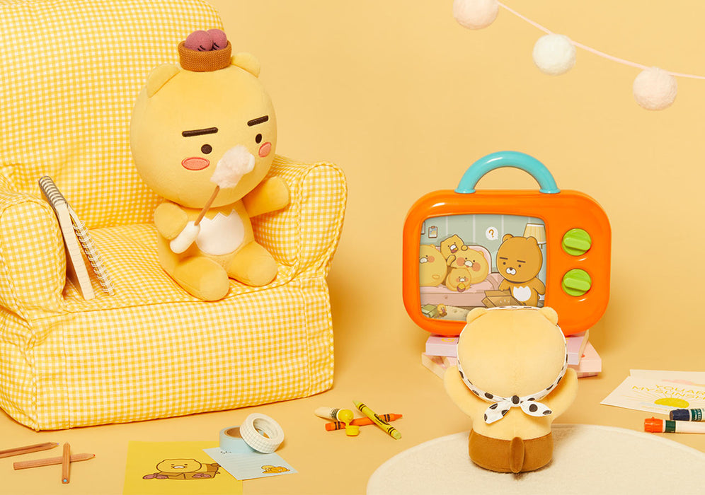 [KAKAO FRIENDS] - Plush Toy Play With Ryan And Choonsik OFFICIAL MD