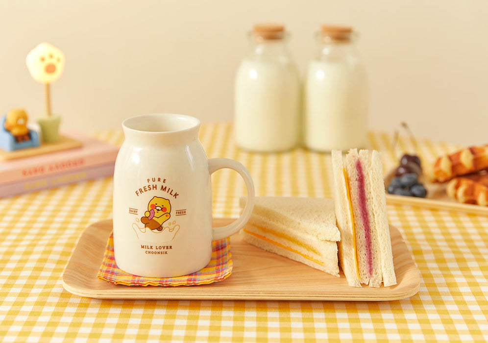 [KAKAO FRIENDS] - Choonsik Milk Mug OFFICIAL MD