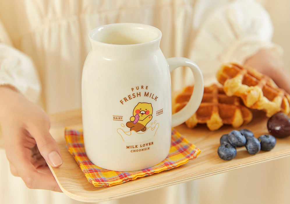 [KAKAO FRIENDS] - Choonsik Milk Mug OFFICIAL MD