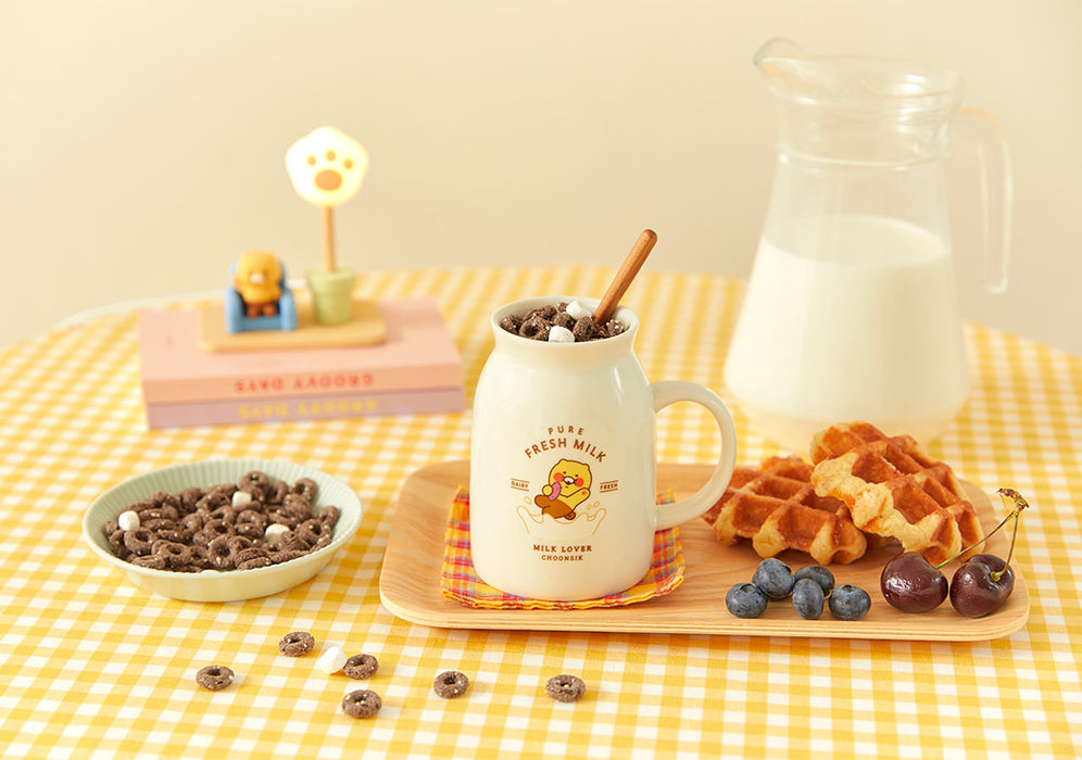 [KAKAO FRIENDS] - Choonsik Milk Mug OFFICIAL MD