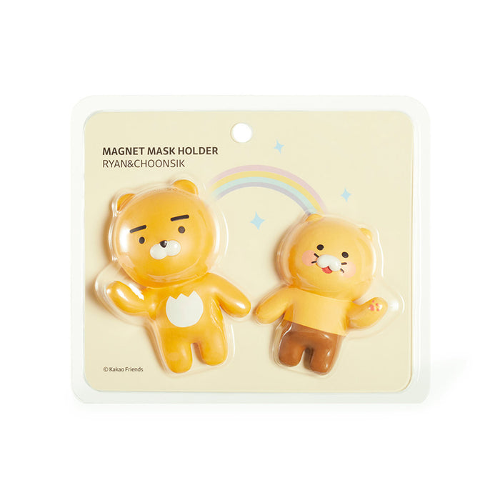 [KAKAO FRIENDS] - Magenet Mask Holder Ryan&Choonsik OFFICIAL MD