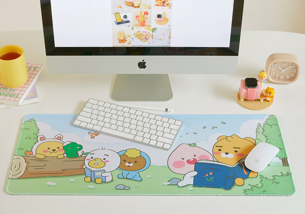 [KAKAO FRIENDS] - Little Picnic Long Gaming Mouse Pad OFFICIAL MD