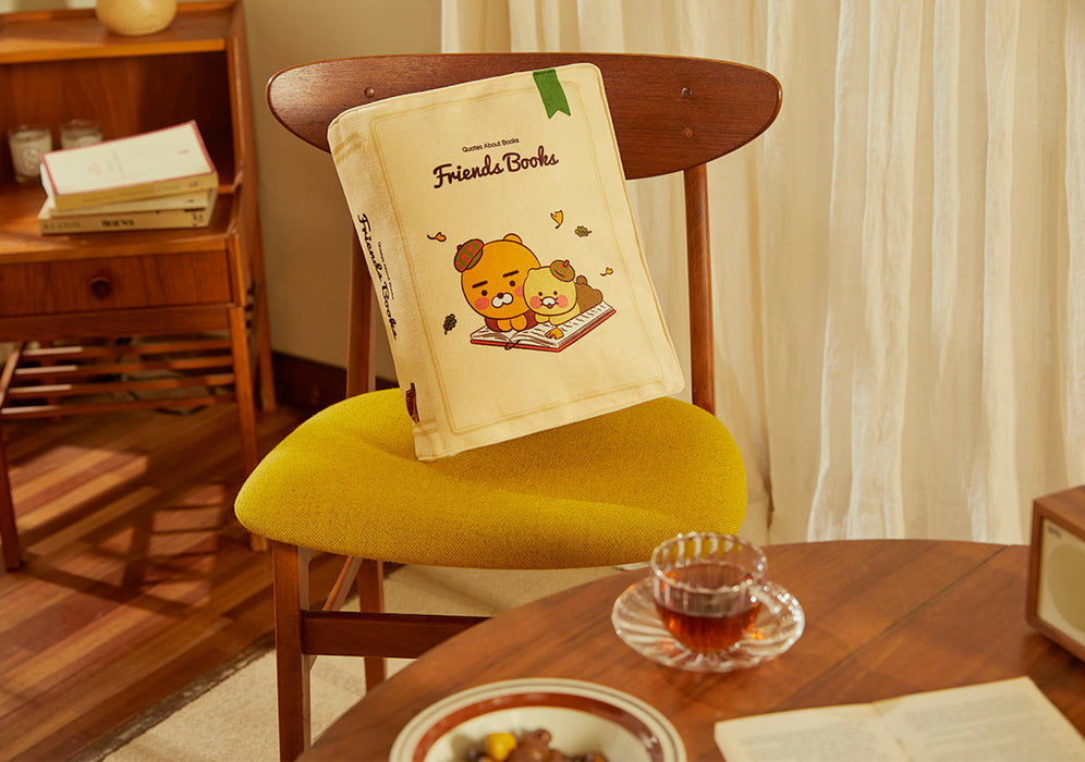 [KAKAO FRIENDS] - Friends Bookstore Cushion OFFICIAL MD