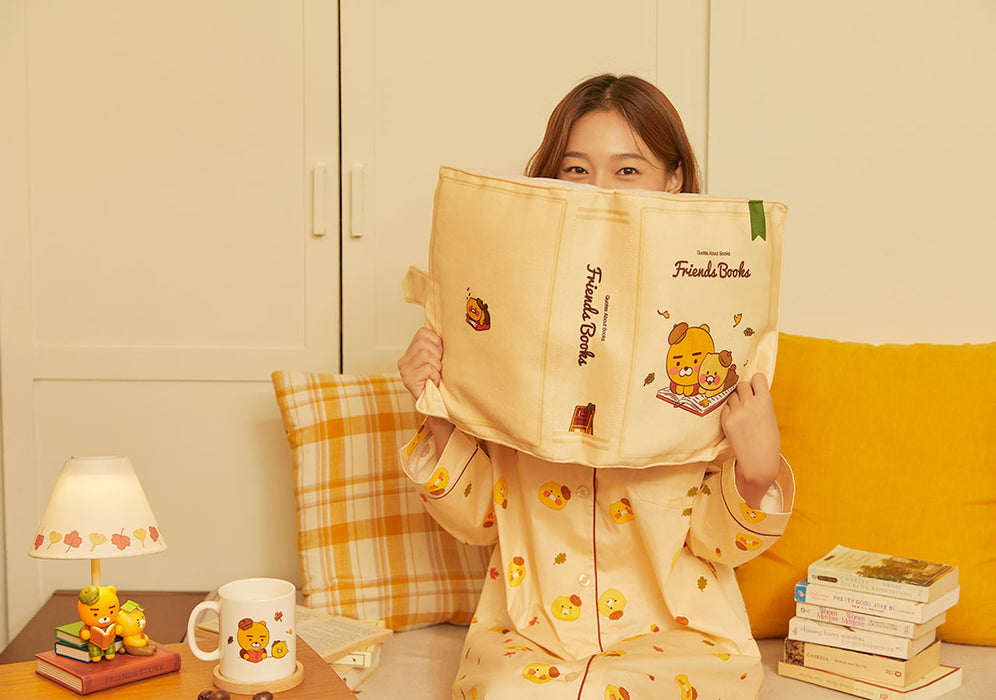 [KAKAO FRIENDS] - Friends Bookstore Cushion OFFICIAL MD