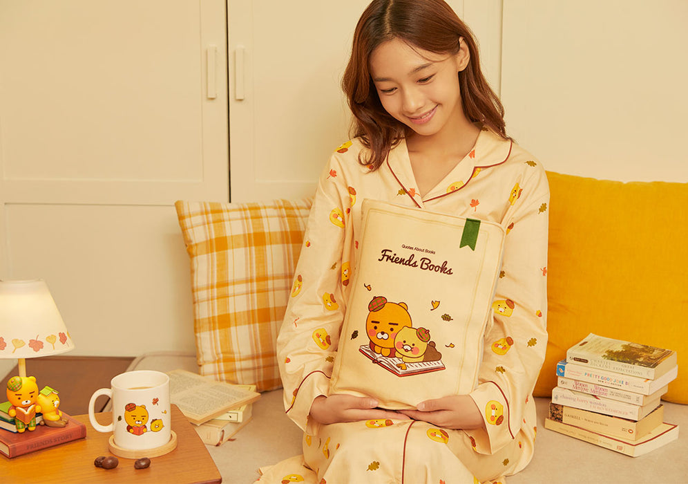 [KAKAO FRIENDS] - Friends Bookstore Cushion OFFICIAL MD