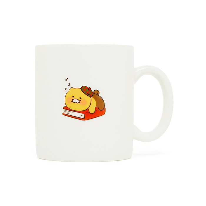 [KAKAO FRIENDS] - Friends Bookstore Wood Lid Mug OFFICIAL MD