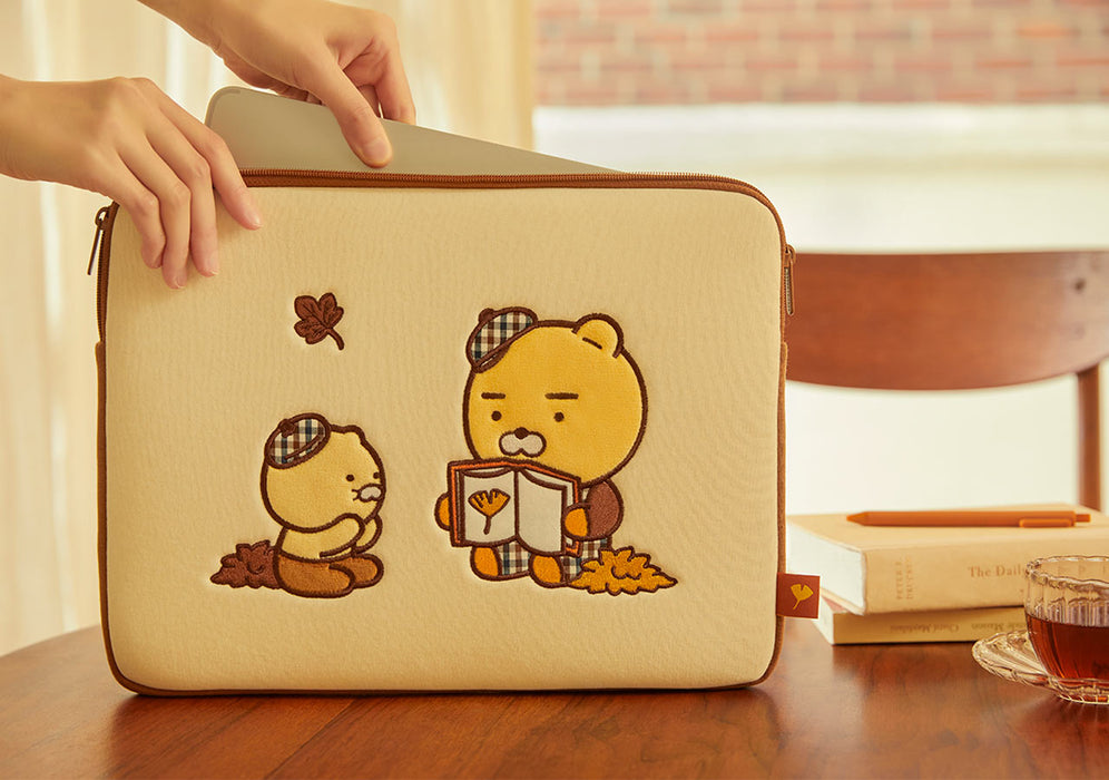 [KAKAO FRIENDS] - Friends Bookstore Laptop Case OFFICIAL MD