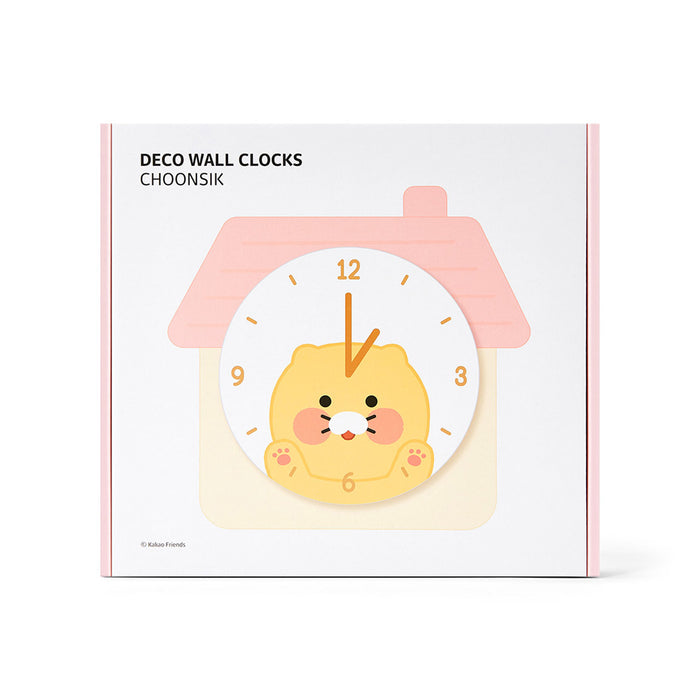 [KAKAO FRIENDS] - Deco Wall Clocks Choonsik OFFICIAL MD