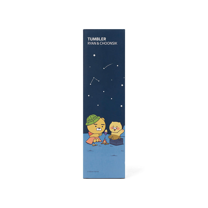 [KAKAO FRIENDS] - Tumbler With Temperature Display Ryan&Choonsik OFFICIAL MD