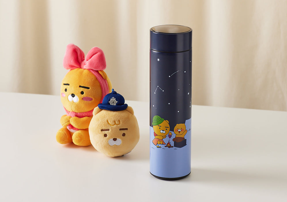 [KAKAO FRIENDS] - Tumbler With Temperature Display Ryan&Choonsik OFFICIAL MD