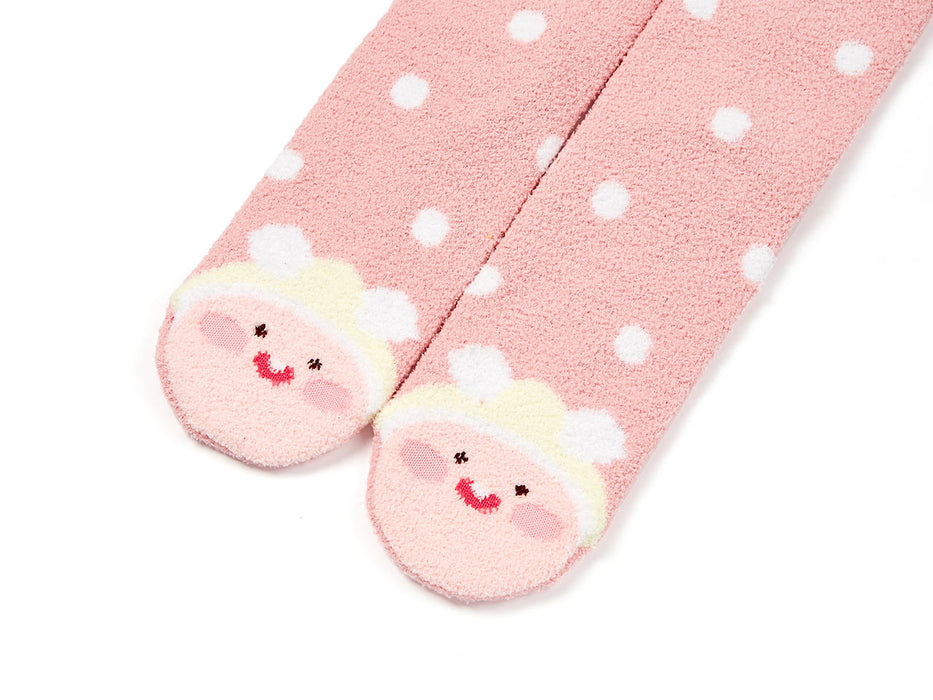 [KAKAO FRIENDS] - Snow Village Winter Socks RYAN, APEACH, Tube OFFICIAL MD