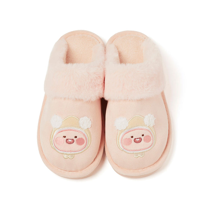 [KAKAO FRIENDS] - Snow Village Fur Slipper Ryan & APEACH OFFICIAL MD