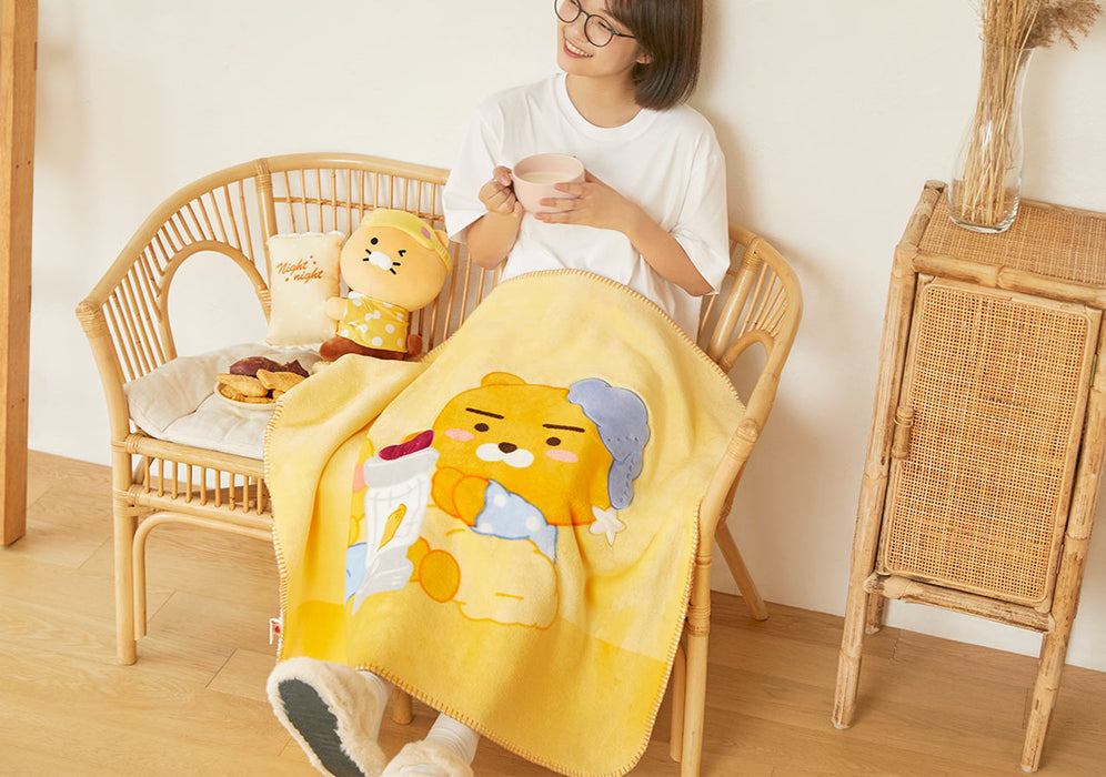 [KAKAO FRIENDS] - Ryan&Choonsik Blanket OFFICIAL MD