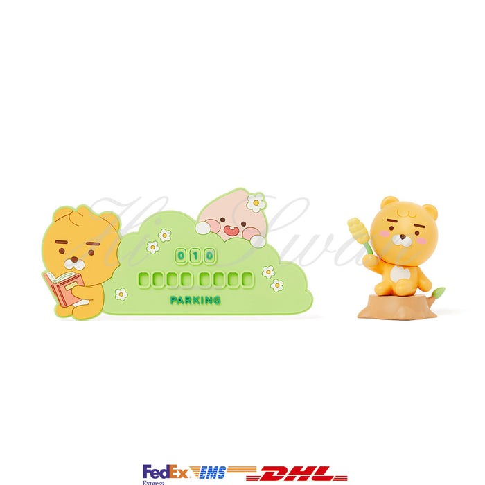 [KAKAO FRIENDS] - Car Air Freshener Phone No. Plate Set OFFICIAL MD