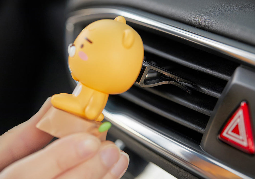 [KAKAO FRIENDS] - Car Air Freshener Phone No. Plate Set OFFICIAL MD