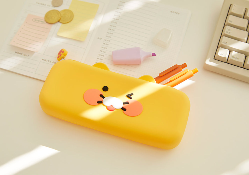 KAKAO FRIENDS] Ryan Silicone Pencil Case OFFICIAL MD – HISWAN