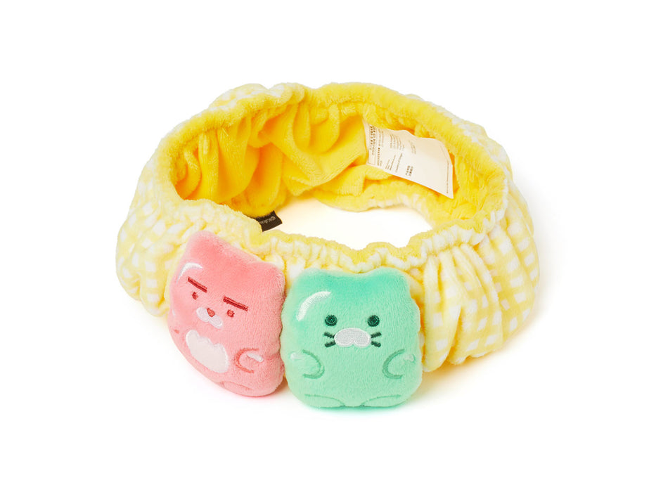 [KAKAO FRIENDS] - Wash Head Band Jelly Ryan & Choonsik OFFICIAL MD