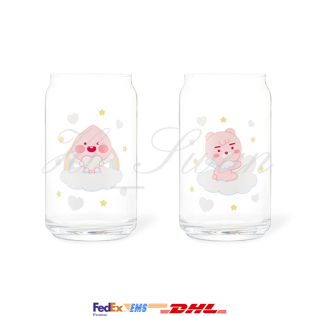 KAKAO FRIENDS] SODA CITY Cherry Figure Glass Cup Set OFFICIAL MD