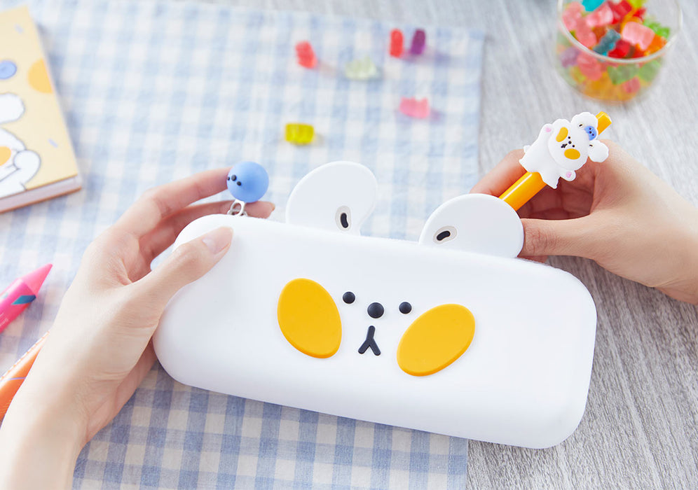 [KAKAO FRIENDS] - Ankokoanko Silicone Pencil Case OFFICIAL MD