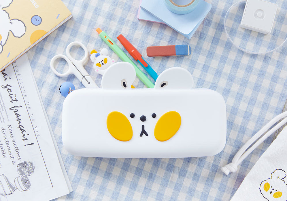 [KAKAO FRIENDS] - Ankokoanko Silicone Pencil Case OFFICIAL MD