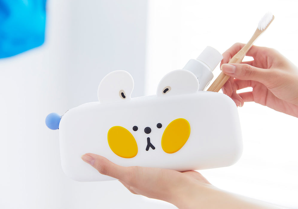 [KAKAO FRIENDS] - Ankokoanko Silicone Pencil Case OFFICIAL MD