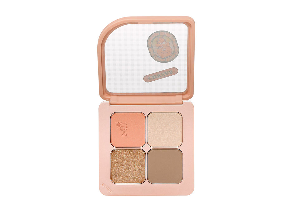 [KAKAO FRIENDS]-Etude Play Color Eyes 01 Pink Yam & 02 Orange Mojito OFFICIAL MD