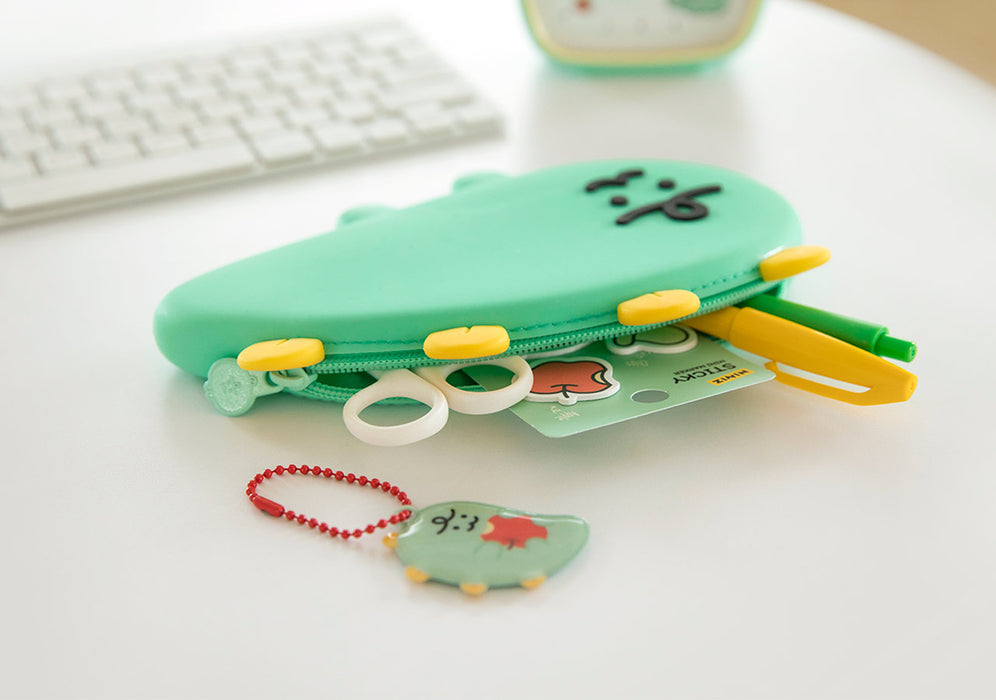[KAKAO FRIENDS] Silicone Pouch - Choonsik & Jordy OFFICIAL MD