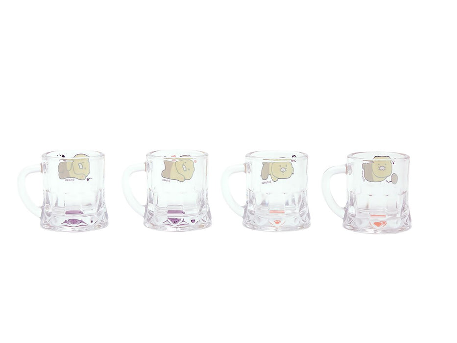 Kakao Friends Mini Glass Set Choonsik Official Md Hiswan 7139