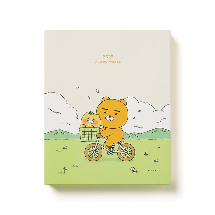 [KAKAO FRIENDS] 2023 Daily Diary Set - Ryan & Apeach OFFICIAL MD