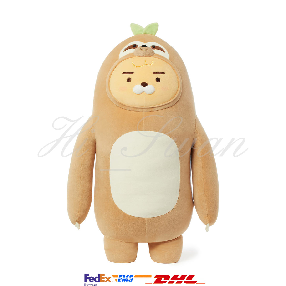 [KAKAO FRIENDS] Soft Body Pillow Little Ryan Sloth VER. OFFICIAL MD ...