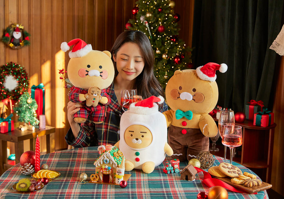 Kakao Friends (My Christmas) Cookie Socks Doll | Daebak, Ryan