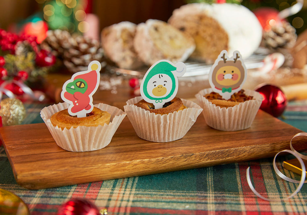 [KAKAO FRIENDS] My Christmas Cookies Cake Topper Set OFFICIAL MD