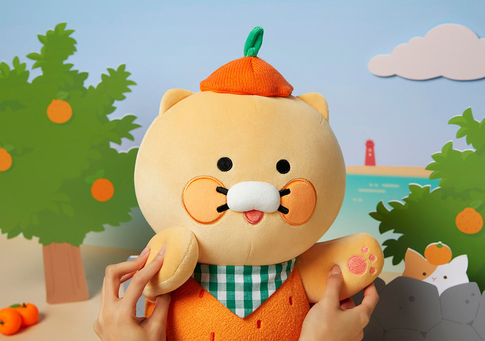 [KAKAO FRIENDS] Jeju Edition Mandarin Body Pillow - Choonsik OFFICIAL MD