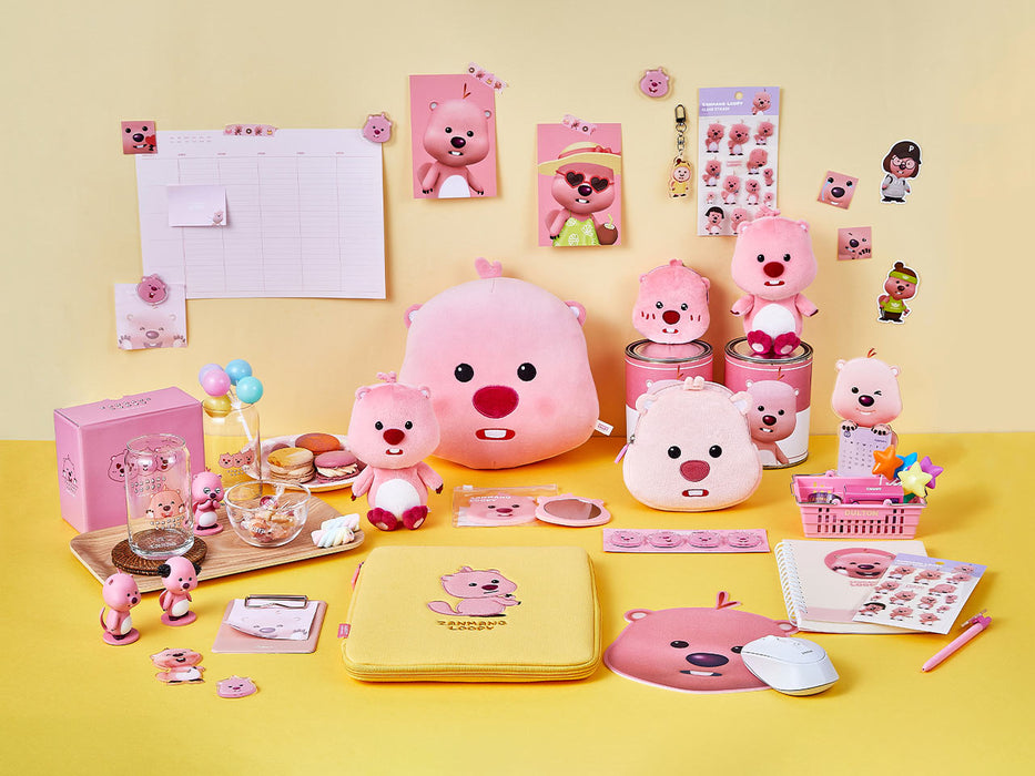 [KAKAO FRIENDS] ZANMANG LOOPY Plush Doll OFFICIAL MD