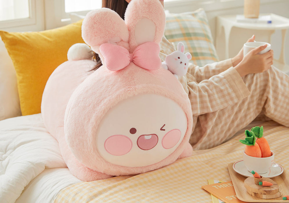 [KAKAO FRIENDS] Mega Body Pillow - Rabbit APEACH OFFICIAL MD