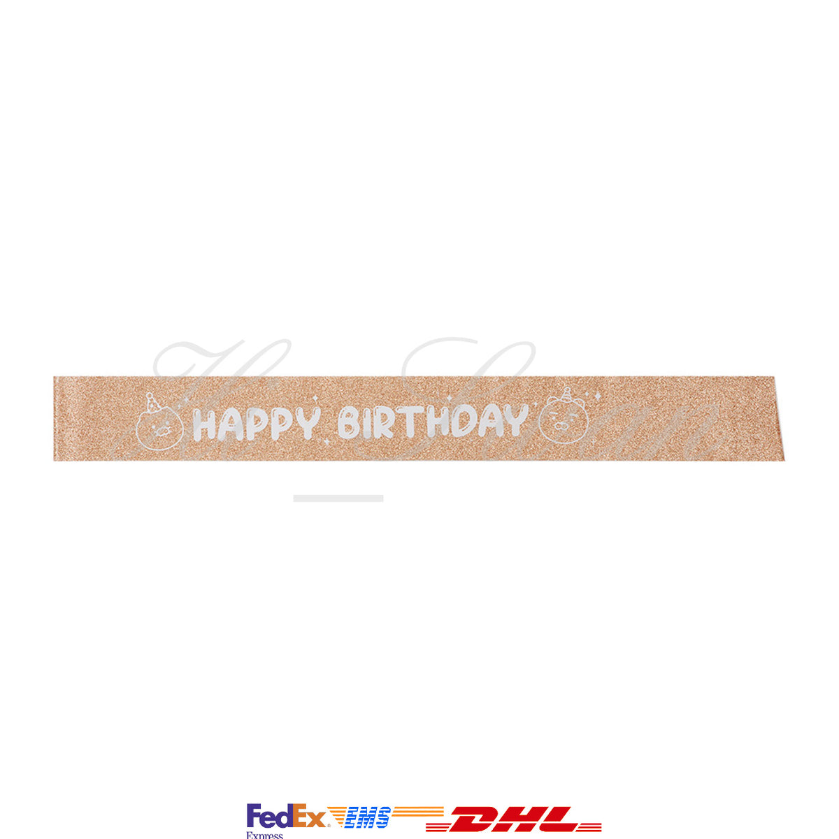 [KAKAO FRIENDS] HBD Shoulder Ribbon - Ryan & Choonsik OFFICIAL MD – HISWAN