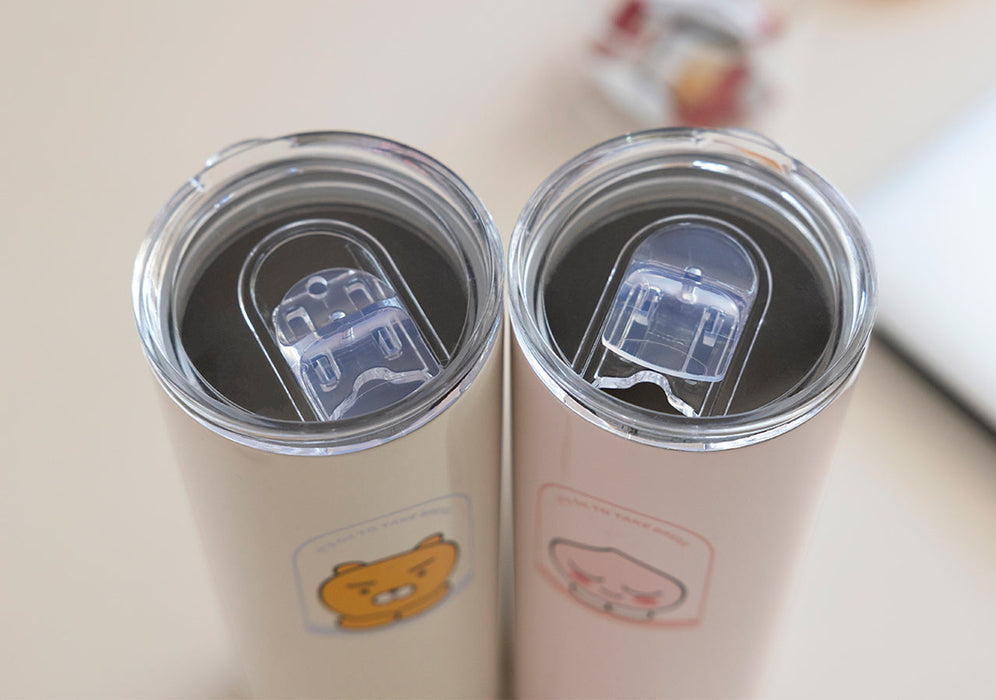 KAKAO FRIENDS] Slim Tumbler - Apeach & Ryan OFFICIAL MD – HISWAN