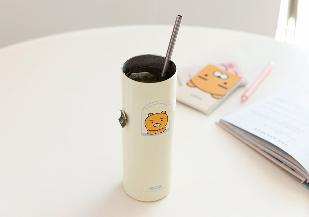 KAKAO FRIENDS] Slim Tumbler - Apeach & Ryan OFFICIAL MD – HISWAN