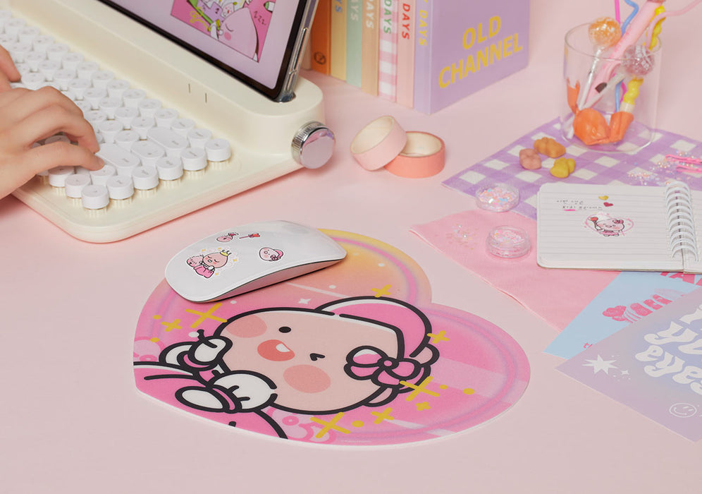 [KAKAO FRIENDS] Apeach Princess Mouse Pad OFFICIAL MD