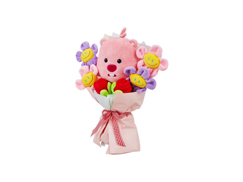 [KAKAO FRIENDS] Zanmang Loopy Bouquet Doll OFFICIAL MD