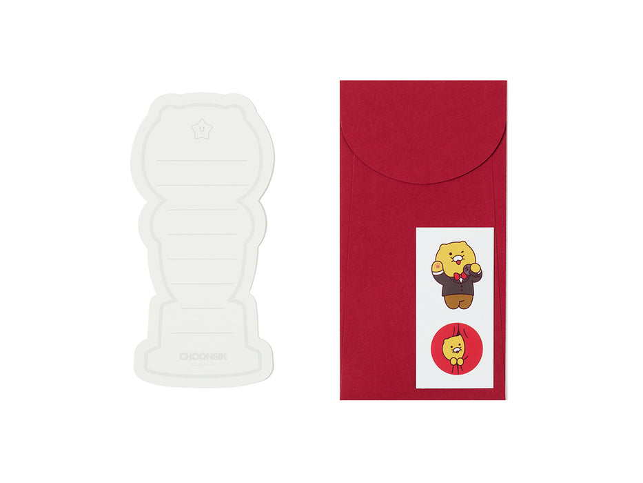 [KAKAO FRIENDS] CHOONJANG Trophy Card & Sticker Set OFFICIAL MD