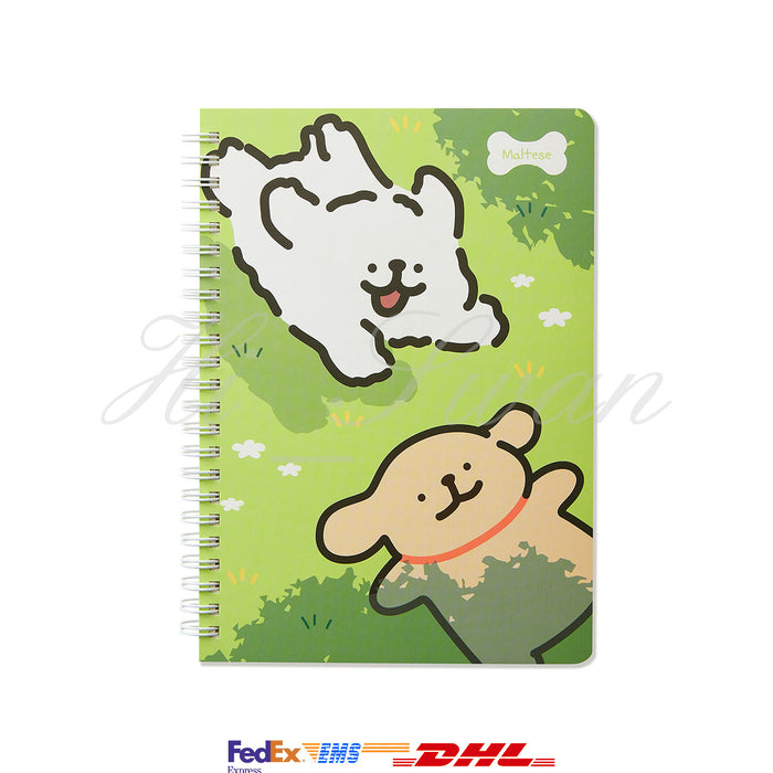 [KAKAO FRIENDS] Maltese Spring Note OFFICIAL MD