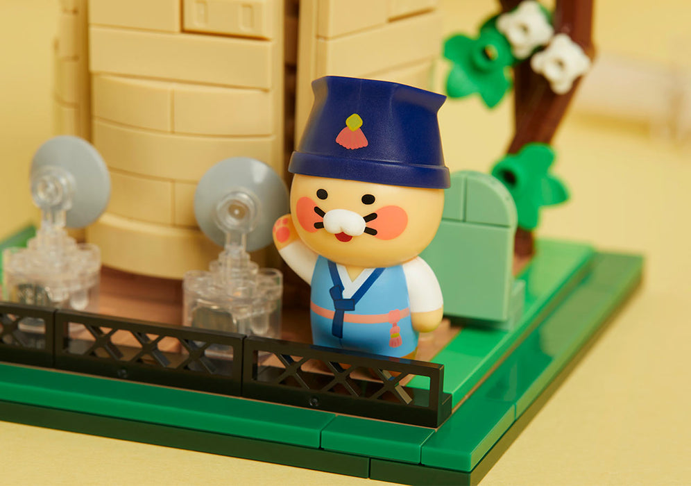 [KAKAO FRIENDS] Choonsik Landmark Brick Figure - Cheomseongdae OFFICIAL MD