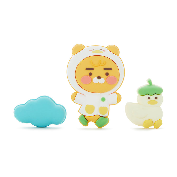 [KAKAO FRIENDS] Rainy Garden Silicone Charm Set OFFICIAL MD