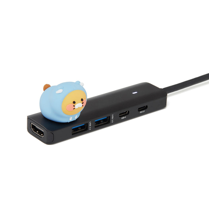[KAKAO FRIENDS] 5 In 1 USB-C Docking Station - Choonsik OFFICIAL MD