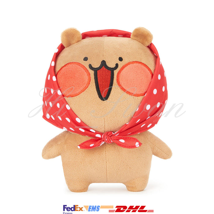[KAKAO FRIENDS] Wadada Bear Standing Plush Doll OFFICIAL MD